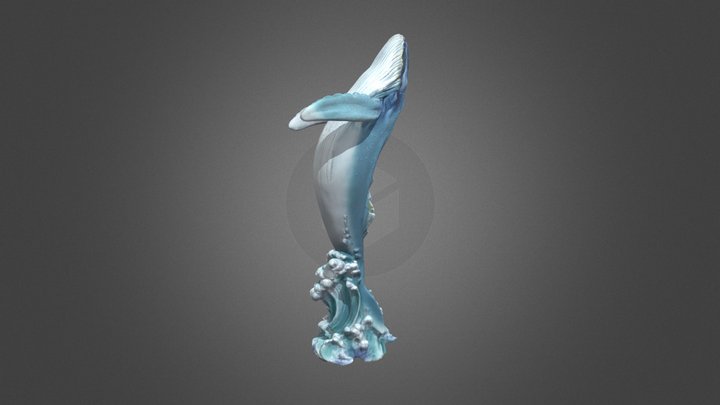 Whale Statue - Revopoint INSPIRE 3D Scanner – Free 3D Model STL