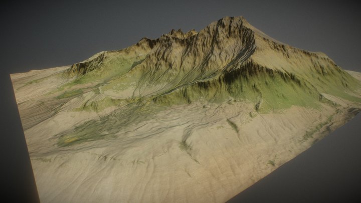 Gaea Biome Hero Image 3D Model