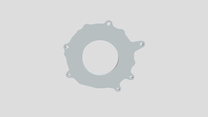 Пластина для электродвигателя Nissan leaf 3D Model