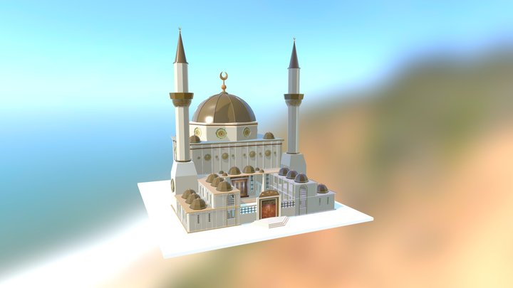 Mosque Cami 3D Model