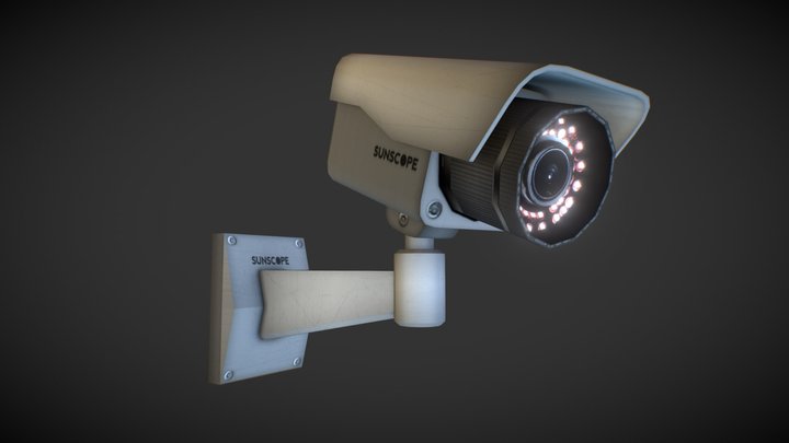 CCTV Camera 3D Model
