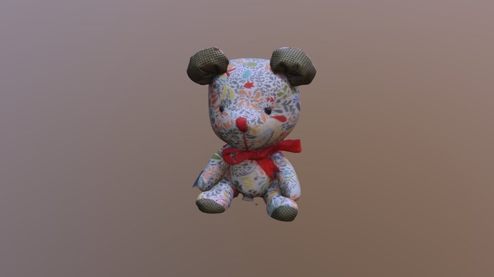 Bear Test Scan 3D Model
