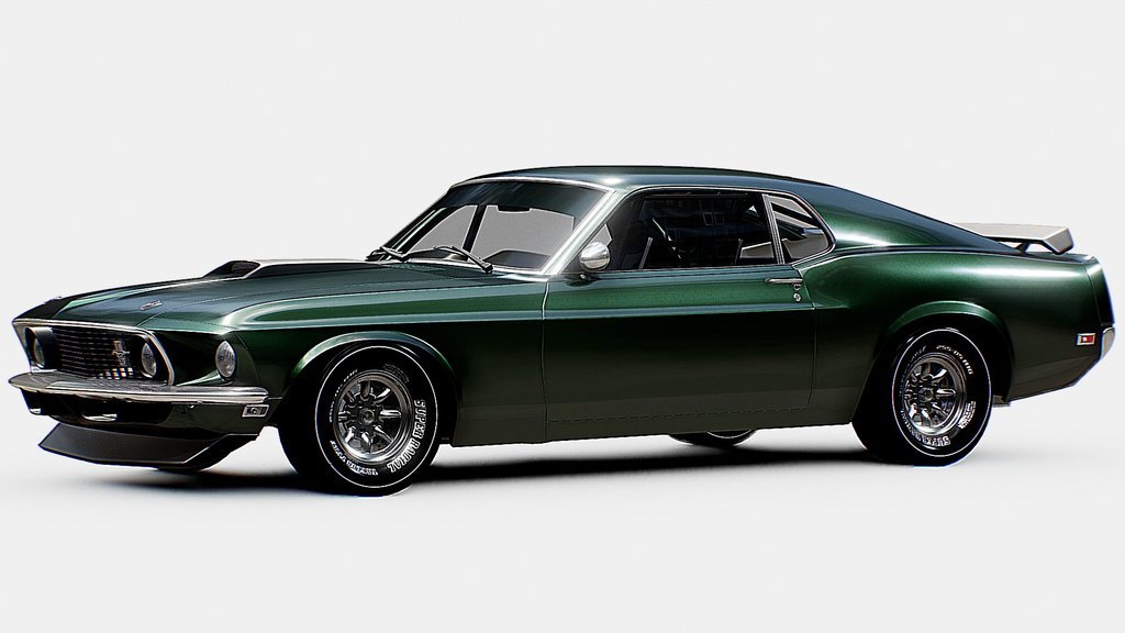 Ford Mustang John Bowe 1969 | www.vecarz.com