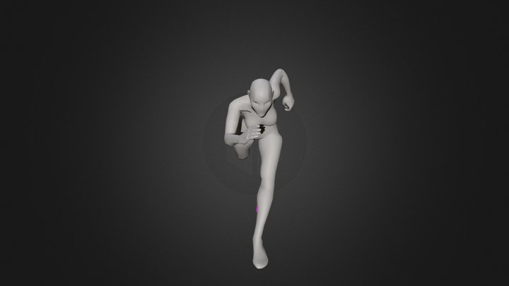 Animations Run 100% 3D Model