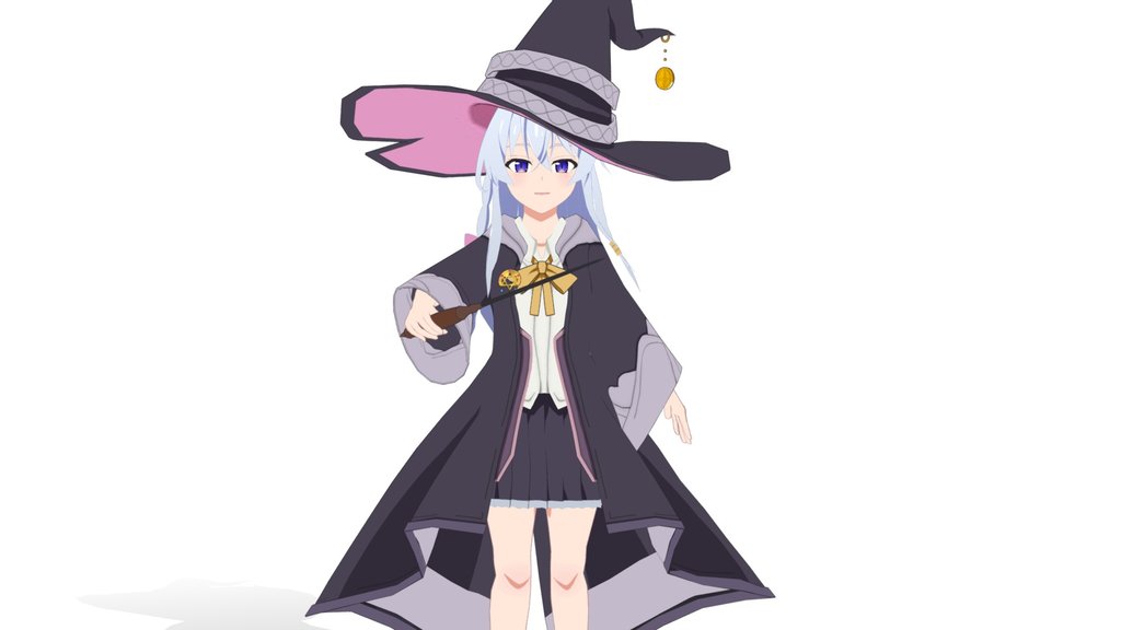 Elaina - Wandering Witch | VRChat/Quest Avatar