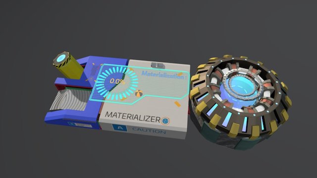 Burnt - Materializer 3D Model