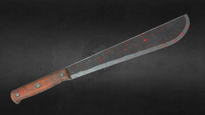 Machete 3D Model