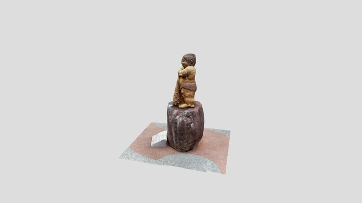 鬼 3D Model