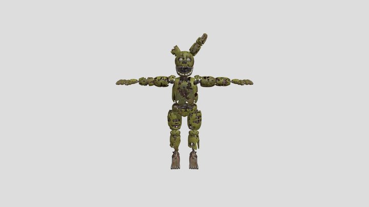spring_trap 2 3D Model