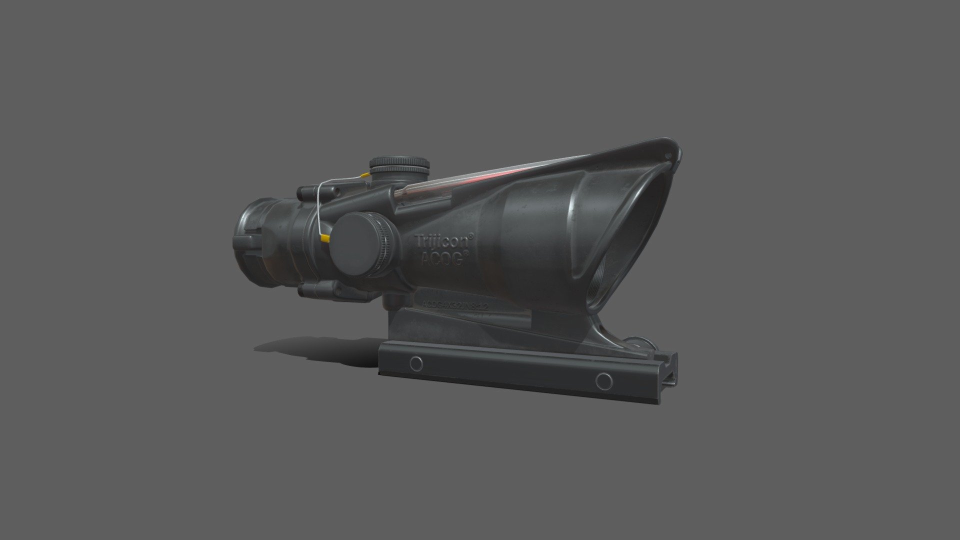 Trilux ACOG 4x Scope - 3D model by Lin0004 [91a97a5] - Sketchfab