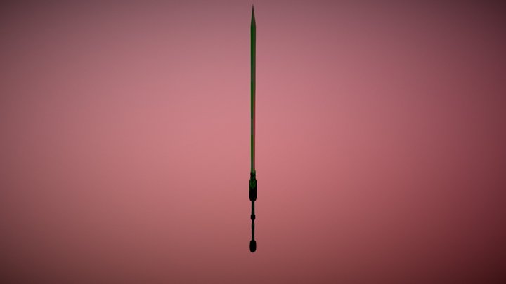 Zweihander - First time Blender 3D Model
