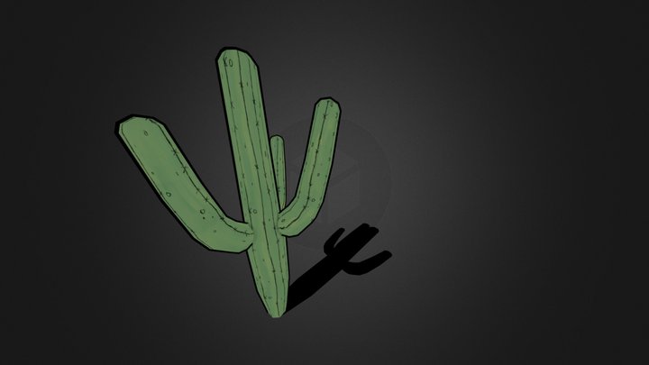 Practice - Cactus 3D Model