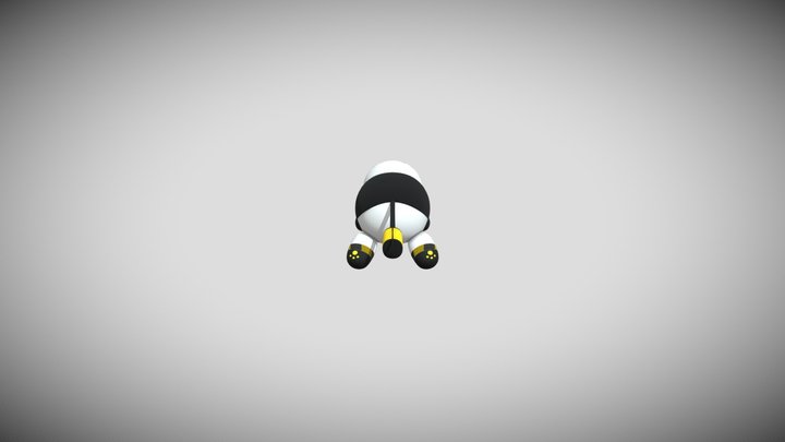шаблон кошки дрона убийцы 3D Model