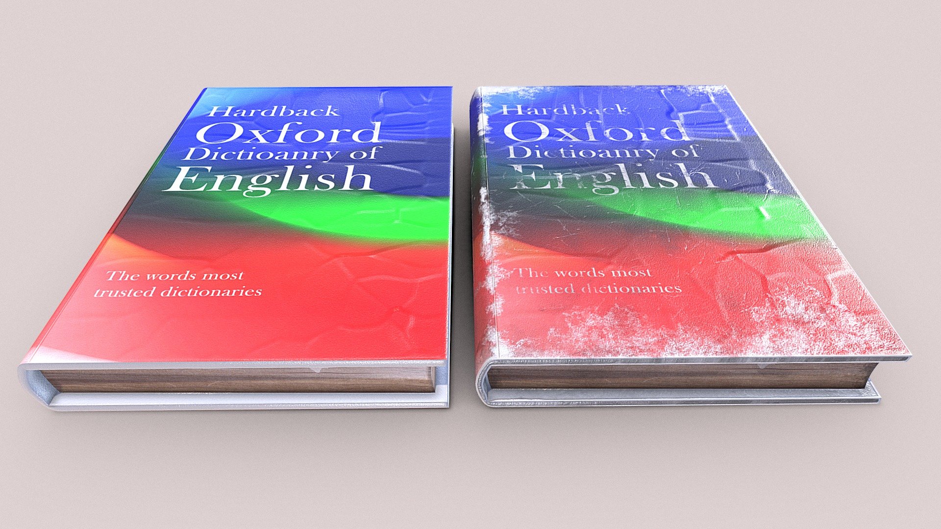 English dictionaries - Buy Royalty Free 3D model by Sousinho [91aab50 ...