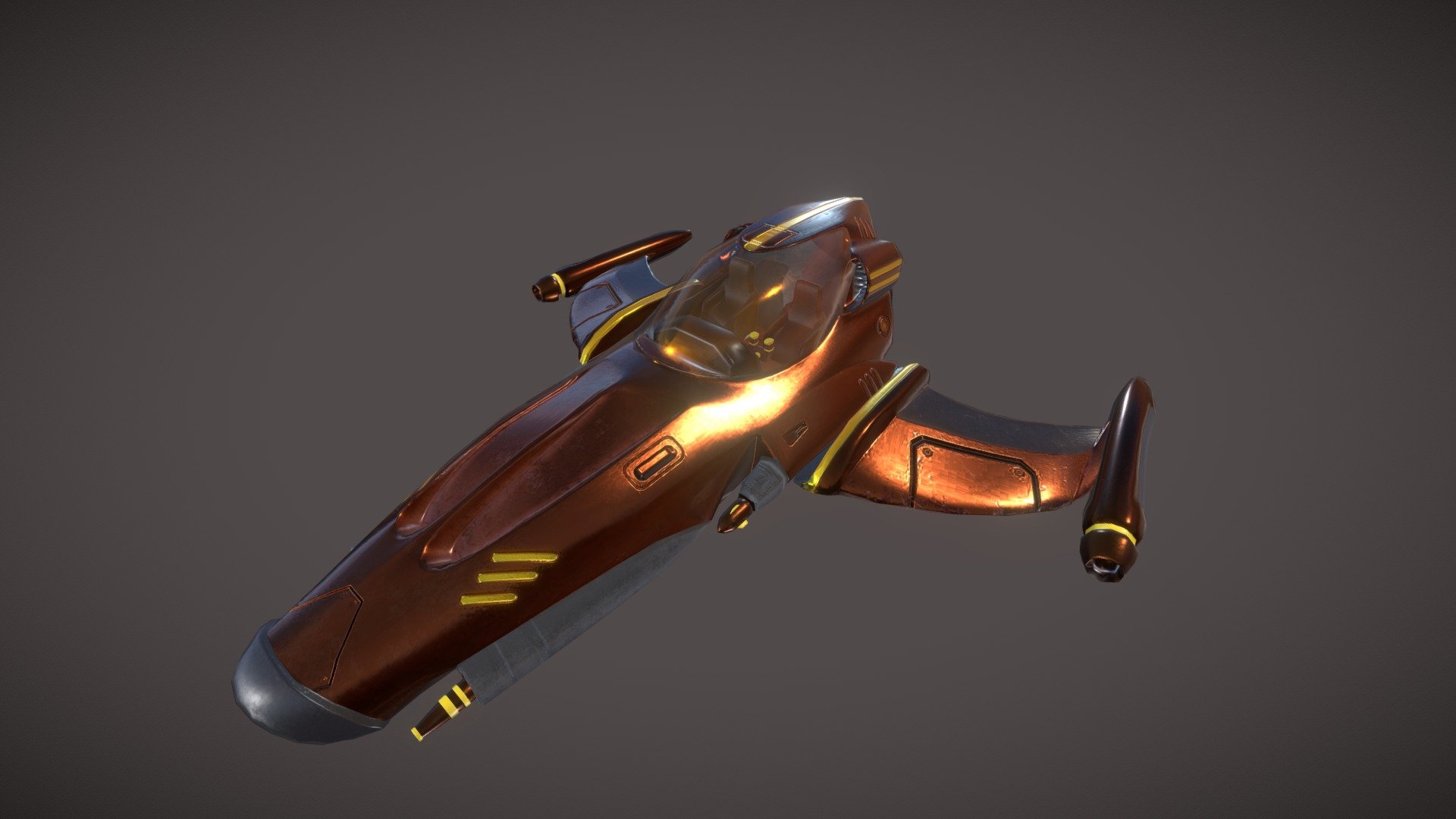 Space Ship Download Free 3D Model By Wildcake 91aad43 Sketchfab