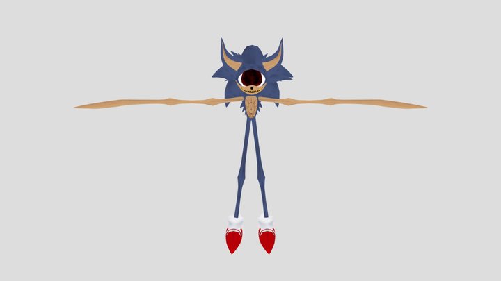 sonic eyx 3D Model
