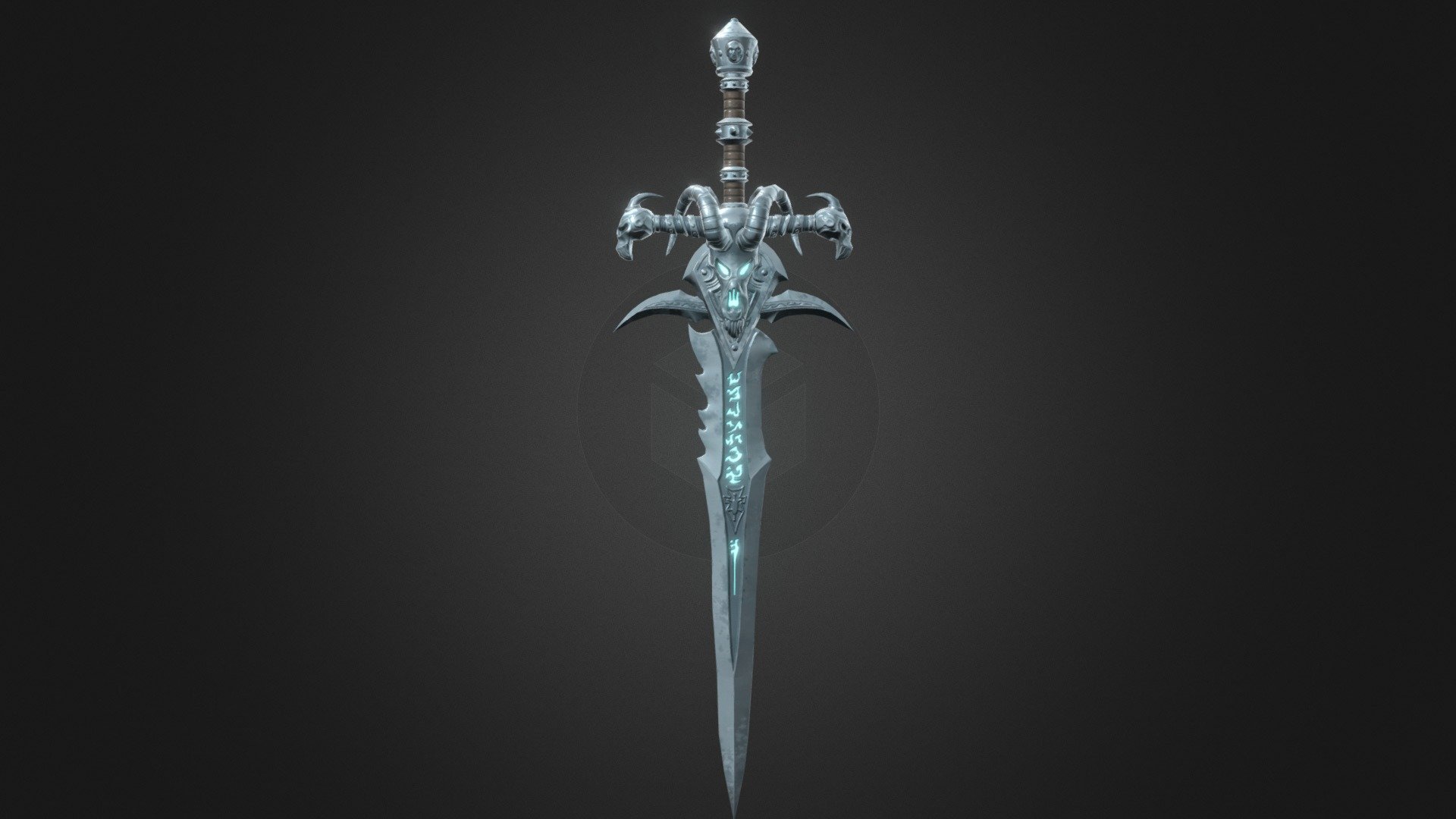 Frostmourne - 3D model by _tom.j.l_ (@_t_jay_lee_) [91ab2d0] - Sketchfab