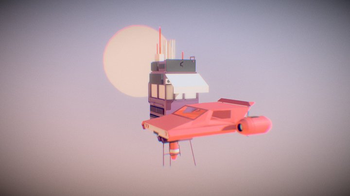 Space Station 3D Model