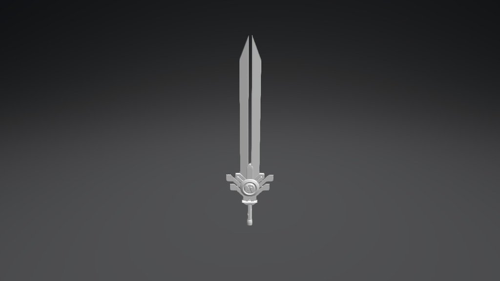Sci fi combat sword