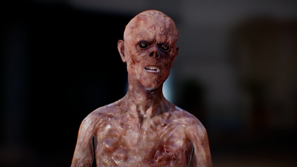 ZOMBIEN 3D MODEL FREE BY Oscar Creativo