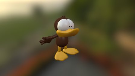 Dummy Duck 3D Model