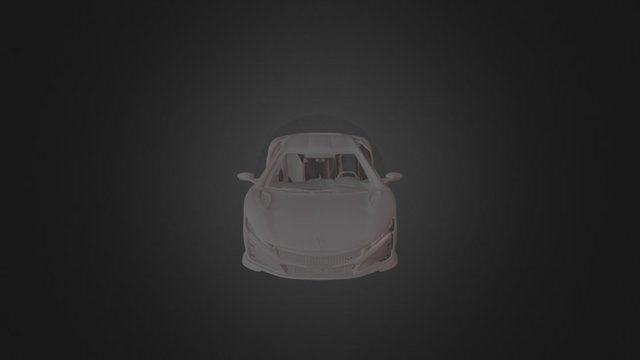 Honda NSX-2015 3D Model