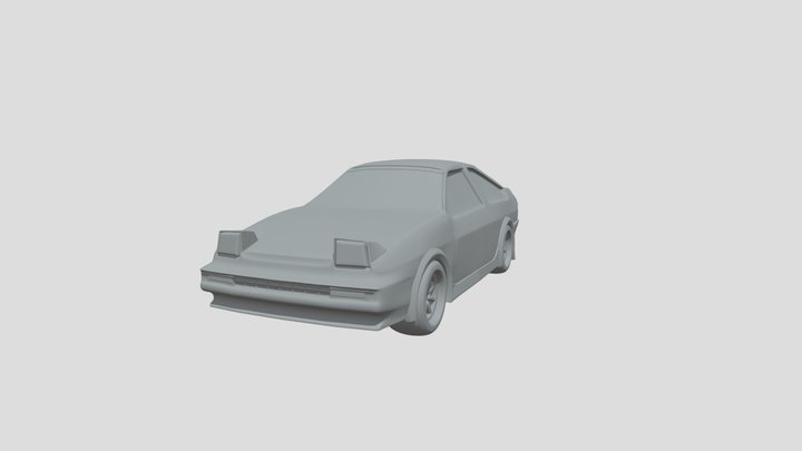 Toyota AE86 3D Model
