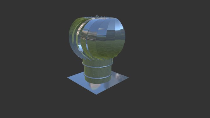 Roof Fan 3D Model