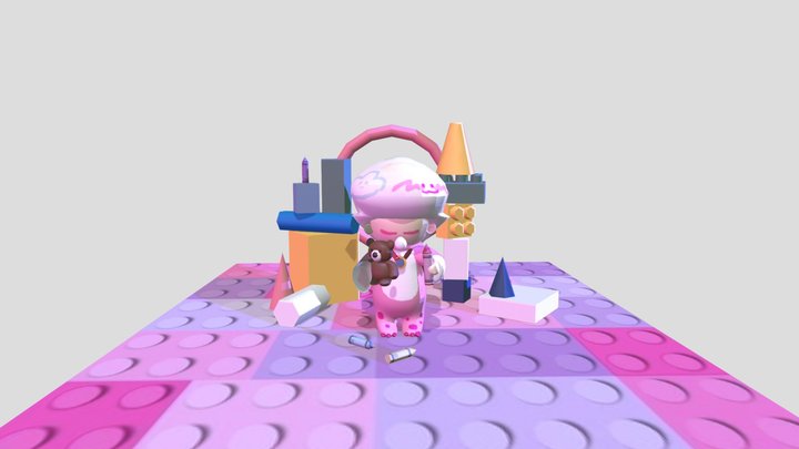 1131448004_羅于宣_勇敢之夢 3D Model