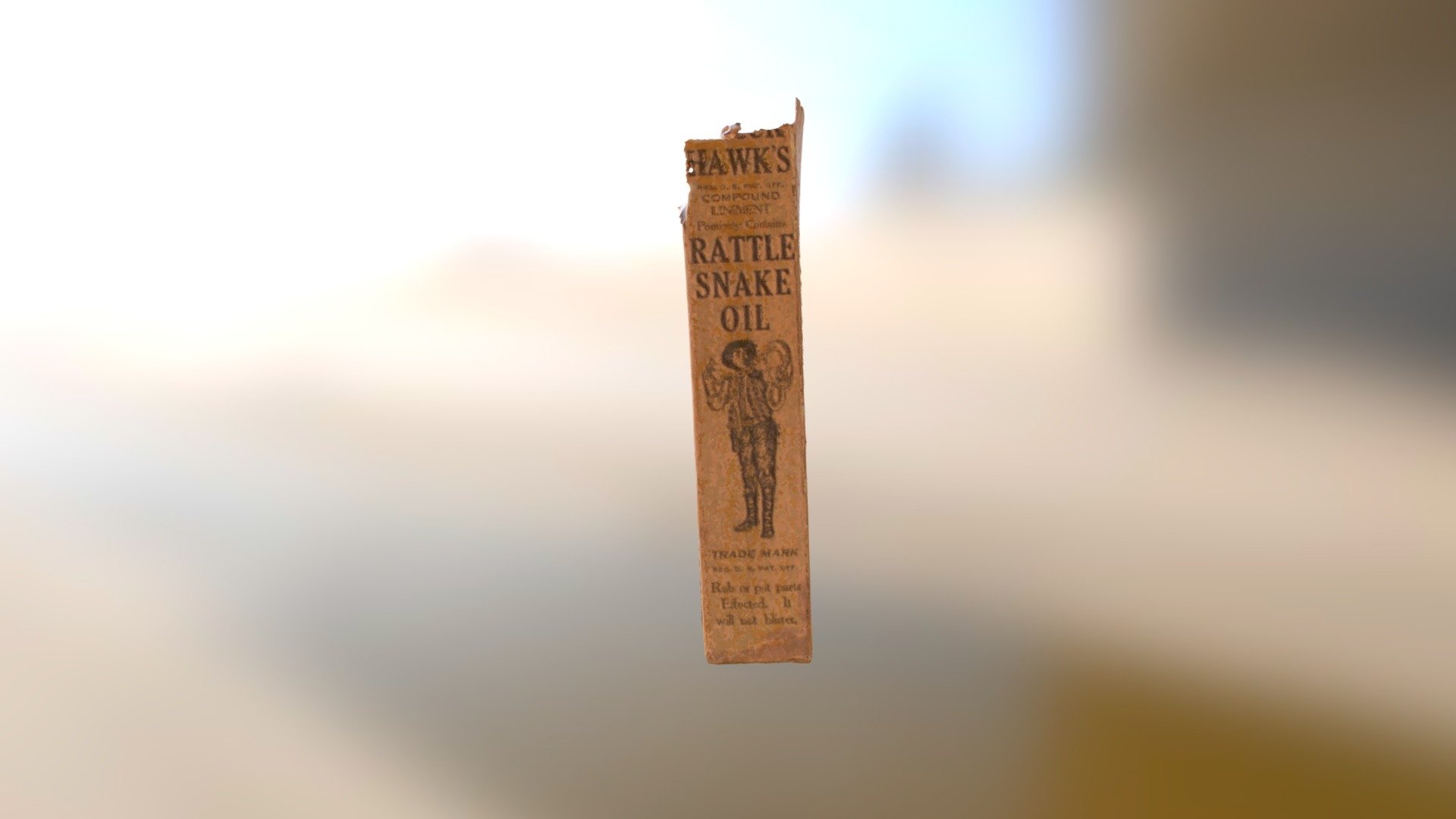 Rattle Snake Oil Box (VCU_3D_1939)