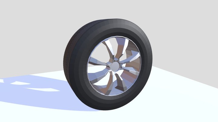 Modeling a Wheel Exercice 3D Model