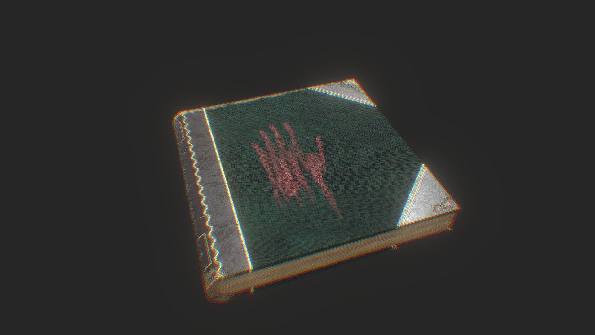 Low Poly Realistic PBR textured Horror Book - 3D model by emirhanozk023 ...