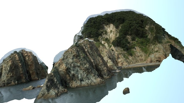 2015-09-20 Suzaki coast 3D Model