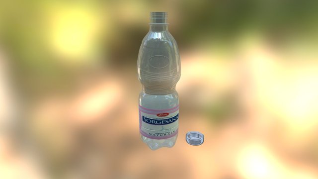water bottle 3D Model