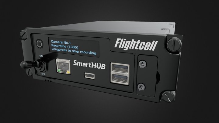 Flightcell SmartHUB 3D Model