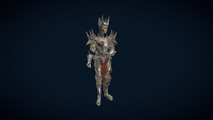 Regalia of the Silent Monarch 3D Model