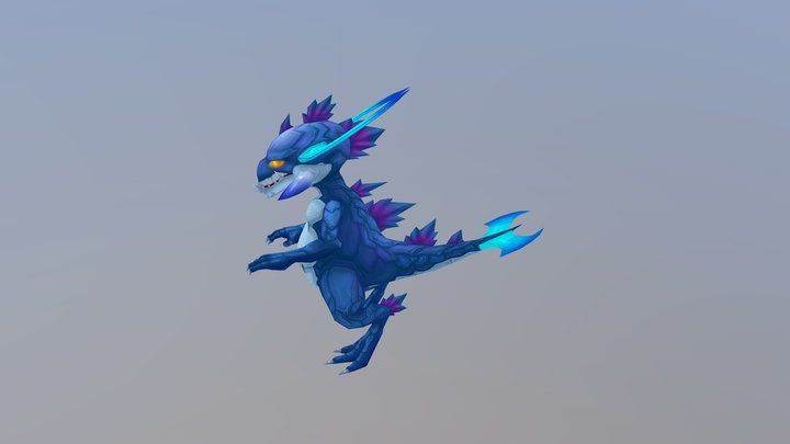 Thunder Dragon 3D Model