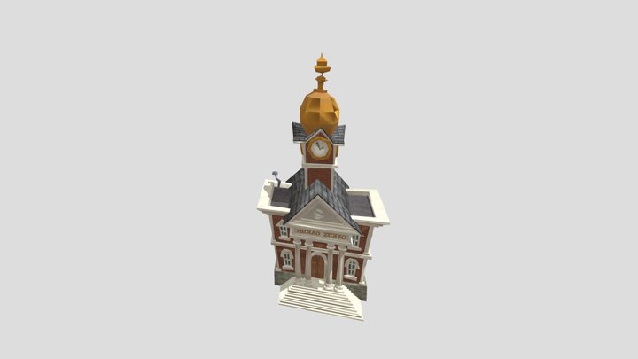 Town Hall 3D Model