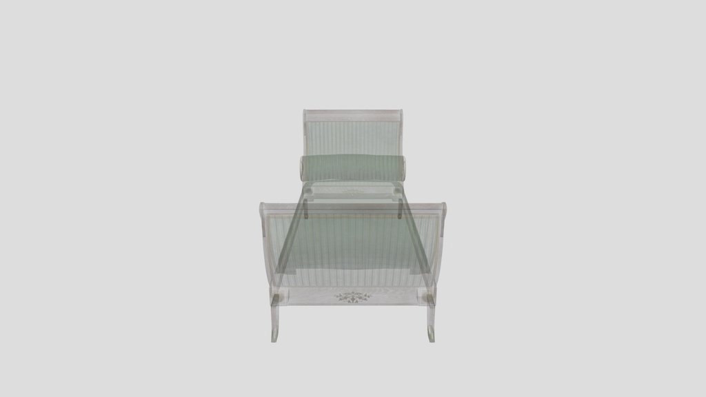 1920s Daybed Recamier Green