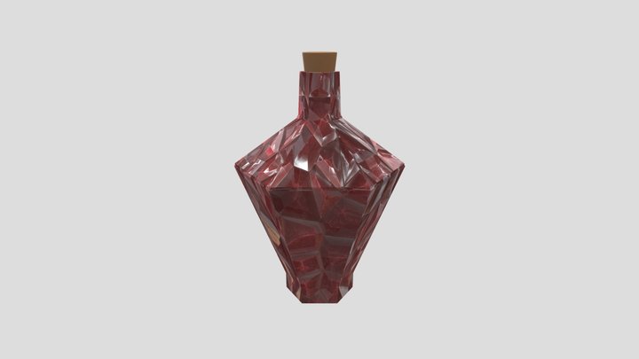 Potion Bottle 3D Model