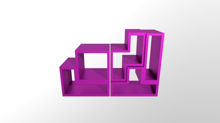 Laura_AreaVillanueva_Tetris 3D Model