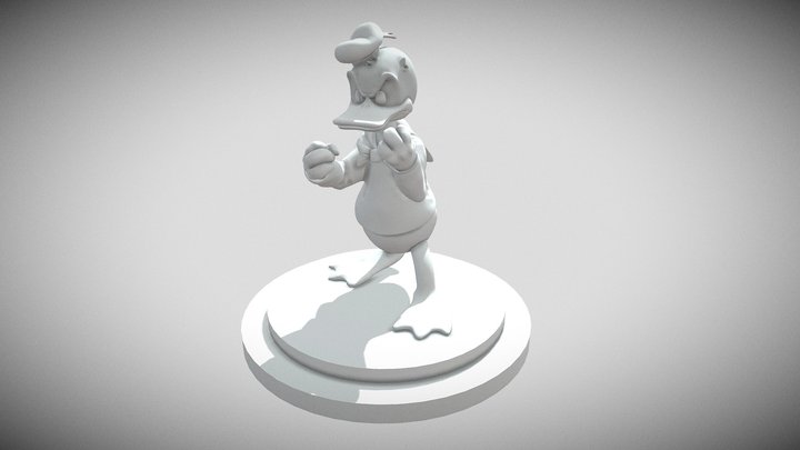 Donald Duck 3D Model