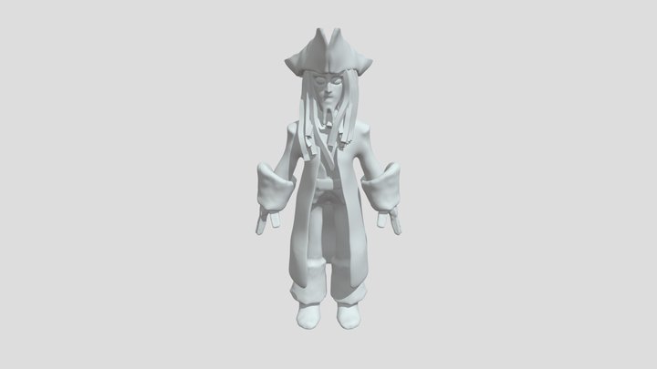 Disney Infinity - Jack Sparrow 3D Model