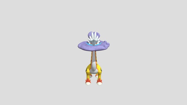 Nintendo Switch - Pokemon - Raging Bolt 3D Model