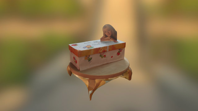 Giftbox (3D Scan) 3D Model