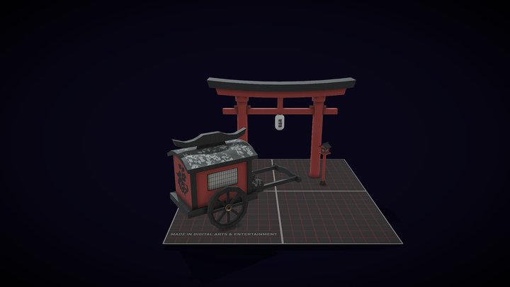 DAE 5 Finished props - Forest Loner 3D Model