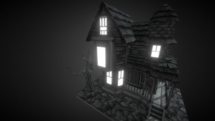 House on the Hill 3D Model