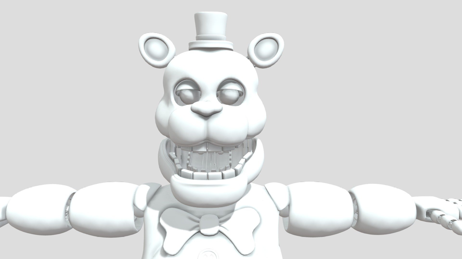 Stylized Fredbear by Rabbetツ - Download Free 3D model by Broken down ...