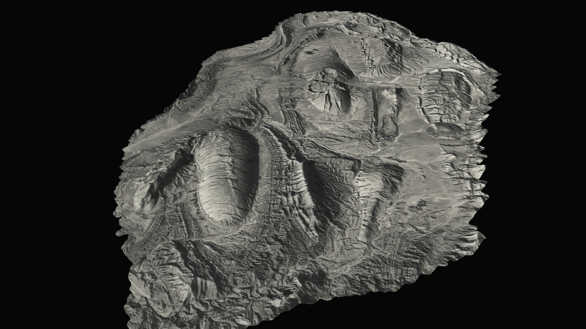 Anticlines and salt domes - test