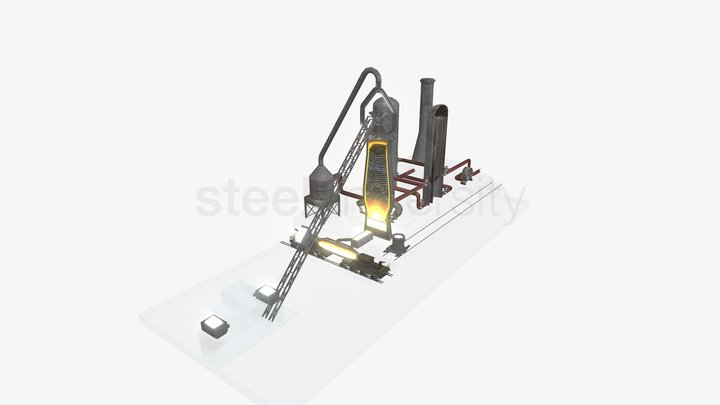 Alto Horno 3D Model